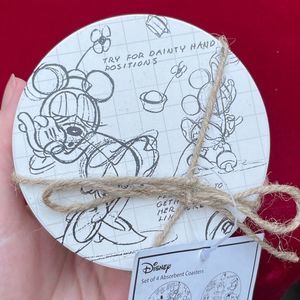 Disney set of 4 coasters